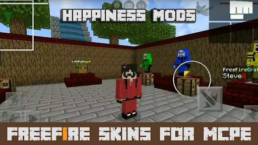 Mod FreeFire Skins For Minecraft PE screenshot 4