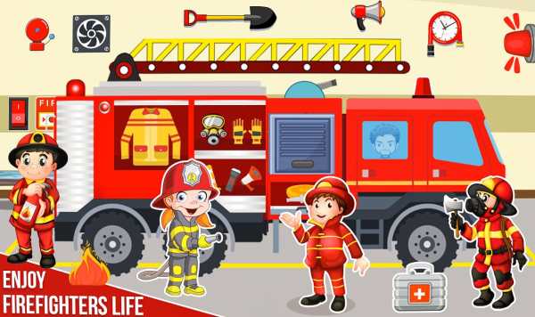 Pretend Play Fire Station Game : Town Firefighter screenshot 2