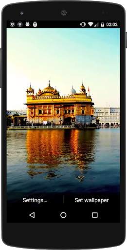 Golden Temple Live Wallpaper screenshot 1