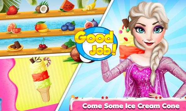 Ice Queen Making Ice Cream-Cooking Game screenshot 3