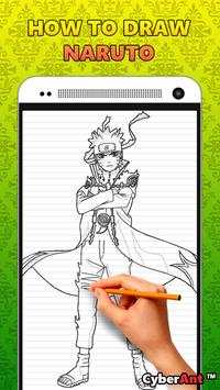 How To Draw Naruto Characters screenshot 1