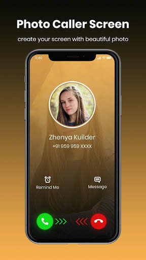 Photo Caller Screen : My Photo Phone Dialer screenshot 2