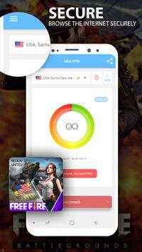 SERVER CHANGER FOR FREE FIRE VPN screenshot 1