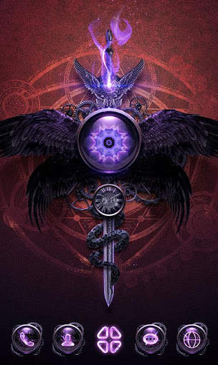 Steampunk GO Launcher Theme screenshot 2