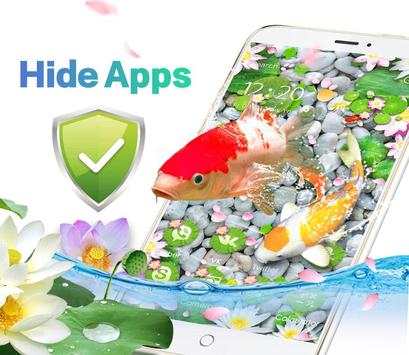 3D Cute Koi Fish Launcher screenshot 3