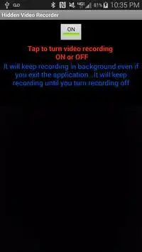 Hidden Video Recorder screenshot 2