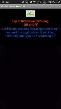 Hidden Video Recorder screenshot 2