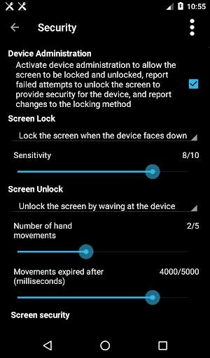 DroidSet Free screenshot 9