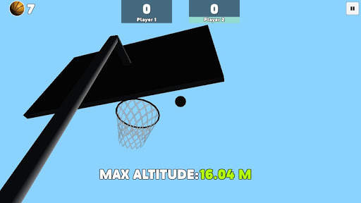 2 Player Free Throw Basketball 2 تصوير الشاشة