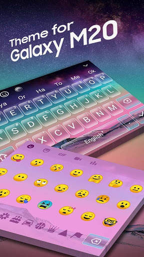 Keyboard Theme for Galaxy M20 screenshot 2