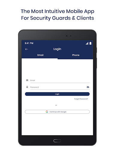 Security Guard App screenshot 9
