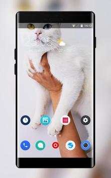Cat theme for Sony Xperia L3 launcher screenshot 1
