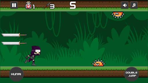Ninja Gravity Runner 🔪 screenshot 1