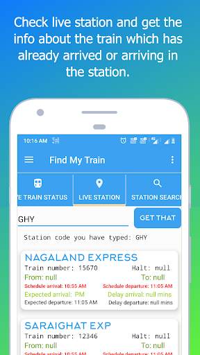 Find My Train: Indian Railway Train Status - IRCTC screenshot 5