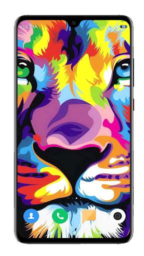 Neon Animals Wallpaper HD screenshot 7
