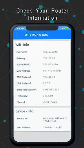 IP Network Tool - WiFi Analyzer - Data Usage screenshot 7