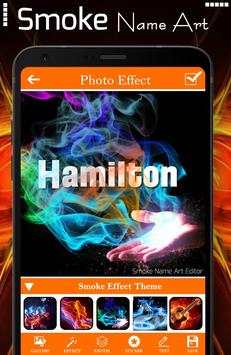 Smoke Name Art Effects - Focus & Filter screenshot 1