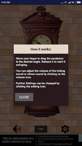 Pendulum Clock - Vintage Clock screenshot 3