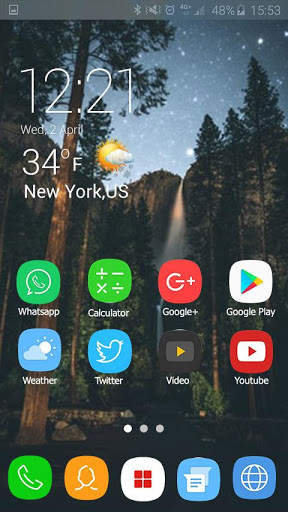 launcher Theme For Motorola Moto One Macro screenshot 2