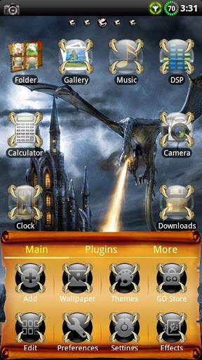 Dragon GO Launcher EX Theme screenshot 7