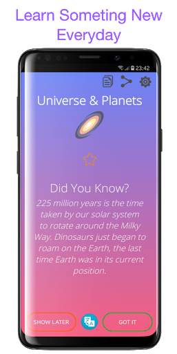 Did You Know? (Lock Screen - Fun Facts - Offline) 1 تصوير الشاشة