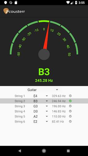 Acousterr Guitar Tuner screenshot 1
