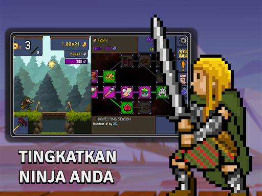 Tap Ninja - Permainan Idle screenshot 16
