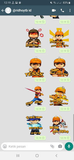 Stiker WA Boboiboy For WAStickerApps screenshot 5