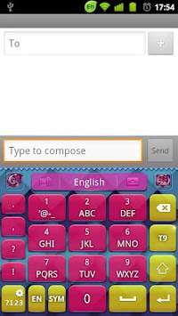 GO Keyboard Children's Day2012 screenshot 6