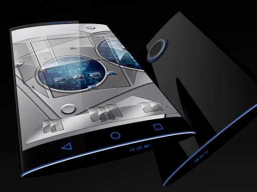 Tech Neon theme for Next Launcher screenshot 5