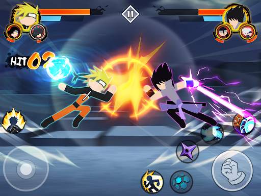 Stickman Ninja - 3v3 Battle Arena screenshot 1