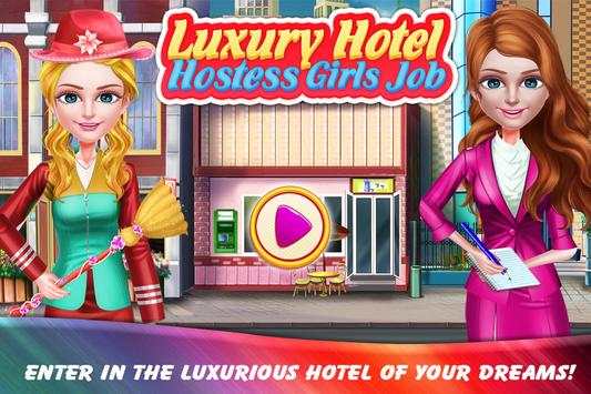 Girls Hotel Room Cleaning Hostess Game screenshot 2