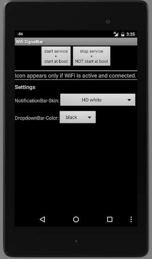 Wifi SignalBar screenshot 3