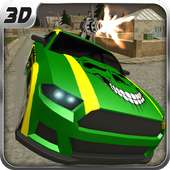 Real Fast Death Racing Free 3D logo