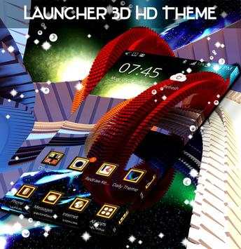 Launcher 3D HD Theme screenshot 2