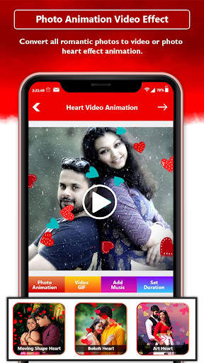Heart Photo Effect Video Maker screenshot 2