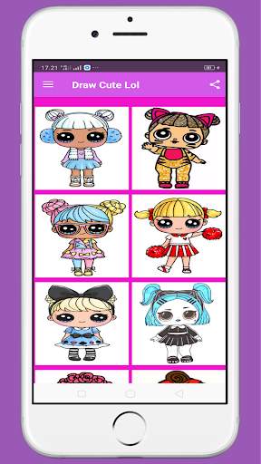 How to draw a surprise cute doll screenshot 1