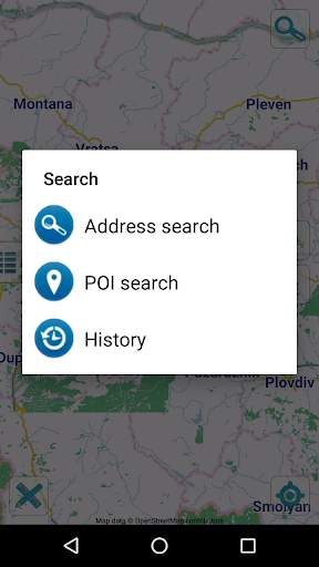 Map of Bulgaria offline screenshot 2