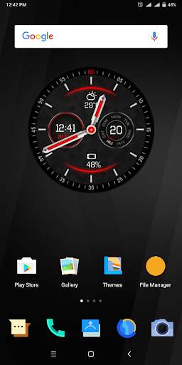 Fusion Watch Face & Clock Live Wallpaper 14 تصوير الشاشة