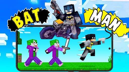 Mod pahlawan super kelelawar screenshot 3