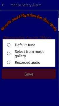 Mobile Safety Alarm screenshot 5