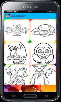 Coloring Book for Pokemon Fans screenshot 7