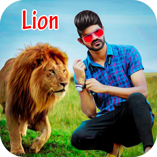 Lion Cut Paste Photo Editor icon