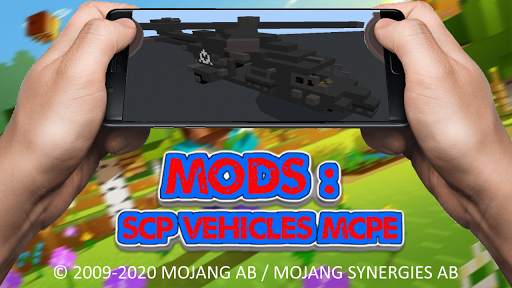 MODS : SCP Vehicles MCPE screenshot 2