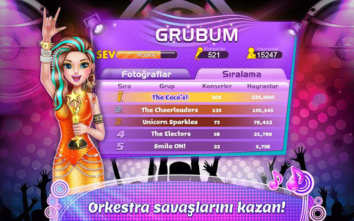Müzik İdolü: Coco Rock Yıldızı screenshot 4