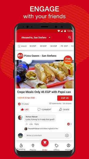 Qurba - Hot Meals, Hot Deals screenshot 4