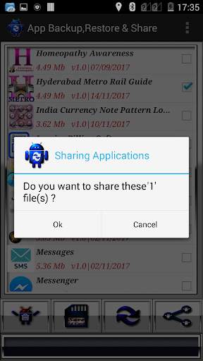 App Backup&Restore  - Share screenshot 8