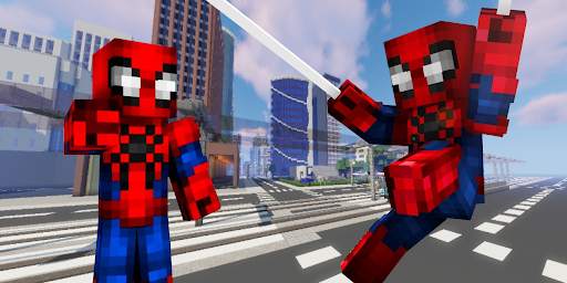 Spider Web Man Mod for Minecraft screenshot 2