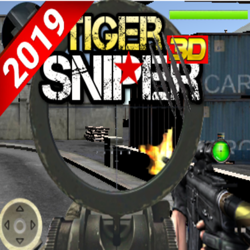 Tiger Sniper 3D Shooter Free FPS Shooting game icon