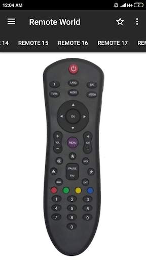 DD Free Dish Remote Control (36 in 1) screenshot 4